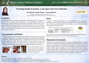 Necrotizing fasciitis in neonates: A case report and review of literature