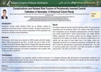 Complications and Related Risk Factors of Peripherally Inserted Central Catheters in Neonates: A Historical Cohort Study